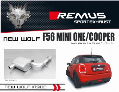 新商品案内」 ついに登場！！ Ｆ56 ＯＮＥ/ＣＯＯＰＥＲ専用！ ＲＥＭＵＳスポーツマフラー！！！！ - MINI大田 FROM WORKSHOP